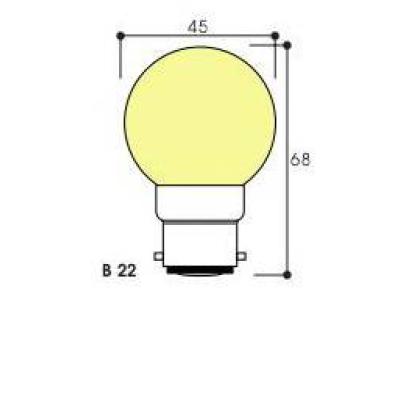  SPH.45X68 150V 15W B22       ! 