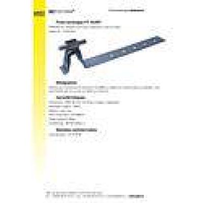  attache ardoise inox/rond 