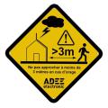  SIGN PARATON PL 118X118MM 