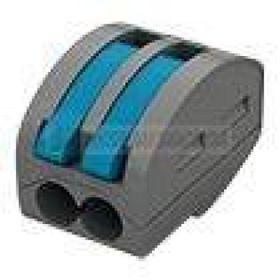  SBOX2 BORNE RAPIDE 2X4MM2 5P 