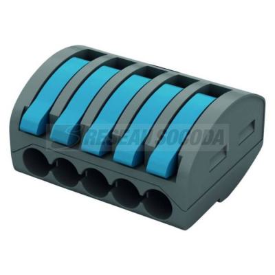  SBOX5 BORNE RAPIDE 5X4MM2 5P 