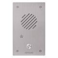  Platine audio inox, 1 BP, pose 