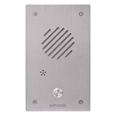  Platine audio inox, 1 BP, pose 