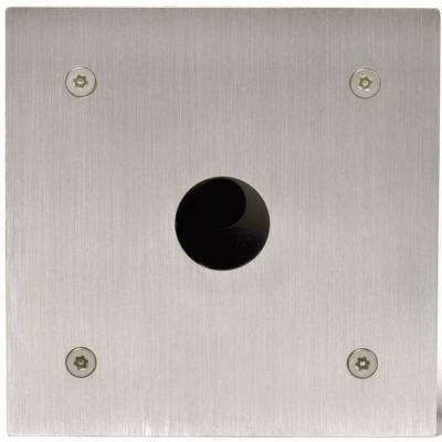  Bo�tier inox encastr�, perc� p 
