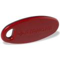  BADGE GRIS/ROUGE 