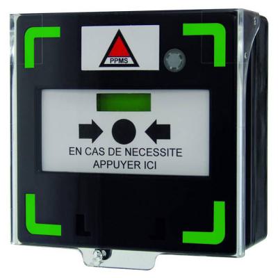  Bouton bris glace noir sonore 