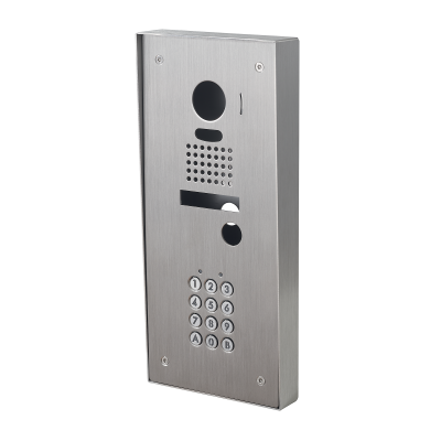  Fa�ade inox saillie clavier po 