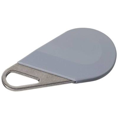  Badge r�sident gris, format po 