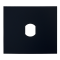  Fa�ade finition noir satin pou 