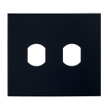  Fa�ade noir satin, 2 per�ages 