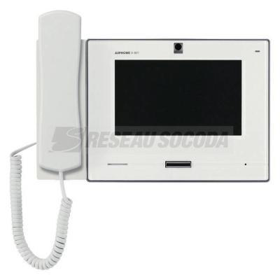  Poste vid�o IP blanc, combin�, 