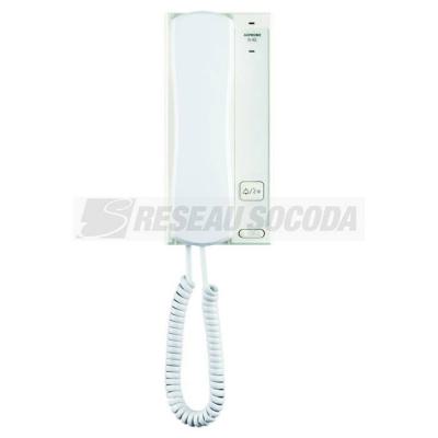  Poste blanc SIP, combin�/mains 