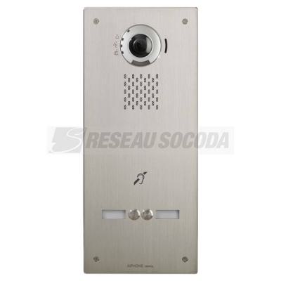  Platine vid. IP enc. inox, 2 B 