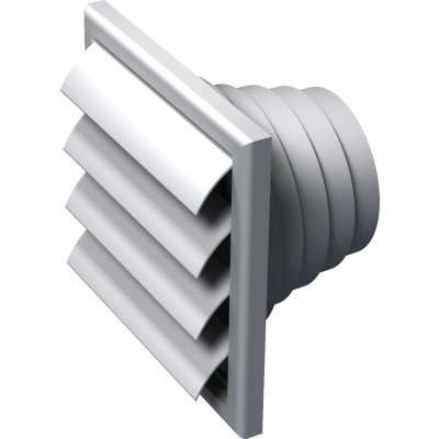  GRILLE EXT VPA 186X186 - BLC 