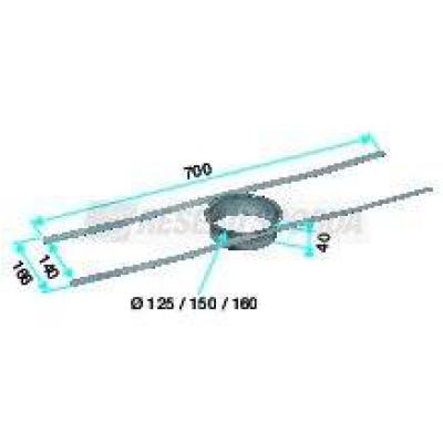  FIXAT./CHARPENTE D125 