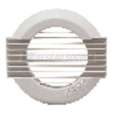  GRILLE BIO RECTANG. D80 BLC 