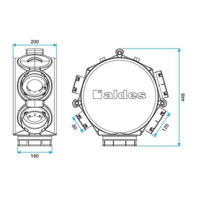  PLENUM 1 PIQ D160+6D125 