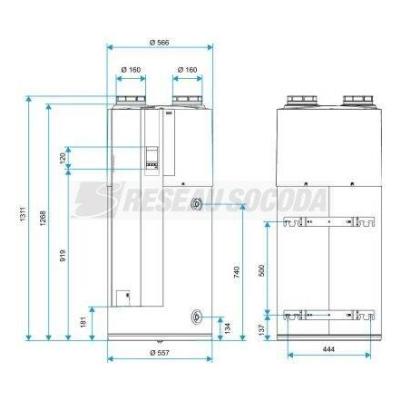  CET B100-FAN T.FLOW NANO MP 