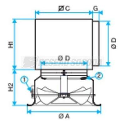  DIFFUSEUR AR 883 THERMO D500 