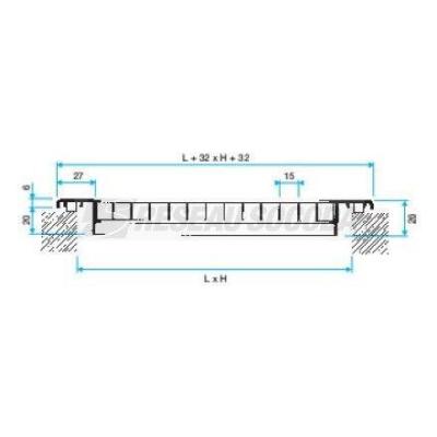  MTF3 500X300/D315 PLENUM PA 