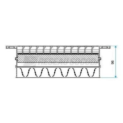  MEF3 400X100/D125 PLENUM PC 