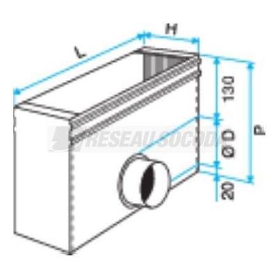  MEF3 800X200/2XD200 PLENUM PC 