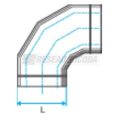  COUDE HORIZONTAL 90� - 475X165 