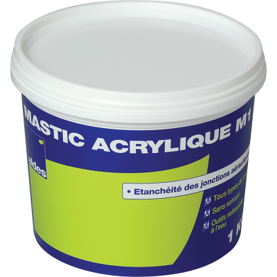  POT 1 KG MASTIC ACRYLIQUE 