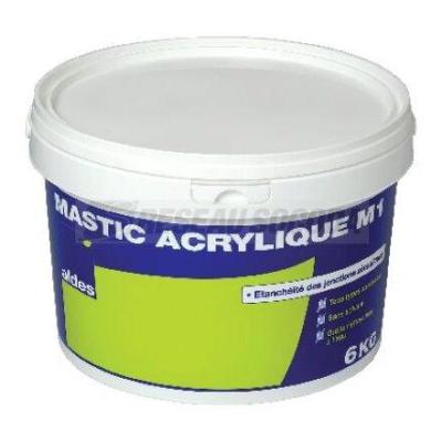  POT 6 KG MASTIC ACRYLIQUE 