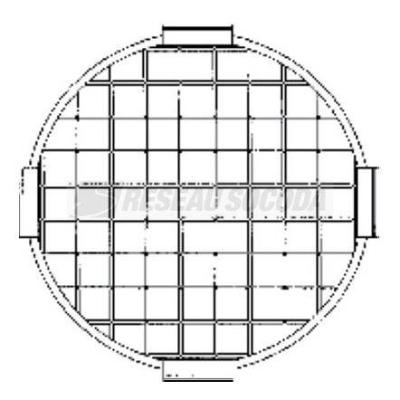  GRILLE GPC GALVA D250 