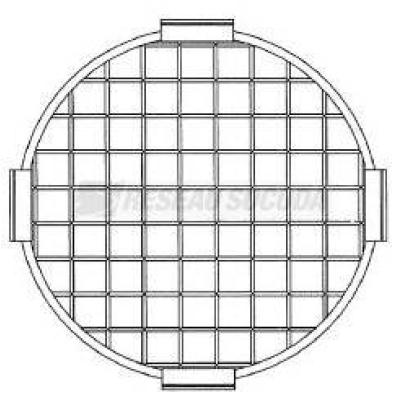  GRILLE GPC GALVA D355 