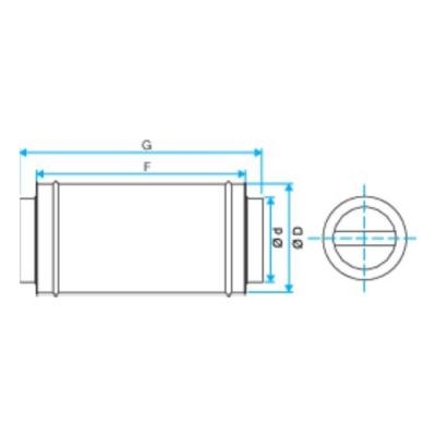  PIEGE SON OCTA A BAFFLE D250 