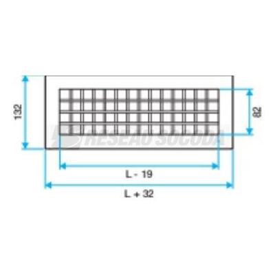  GRILLE TRANSFERT L100XH310 