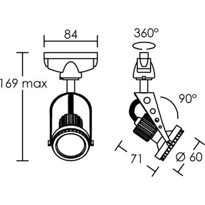  YEO BLC P/KIT A/LED 4W/3000K 