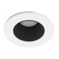  COLLERETTE EF8 BLC/NOIR RONDE 