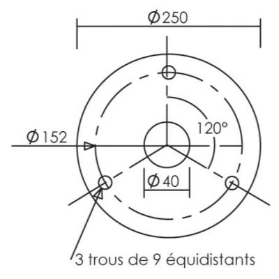  MAT HAUTEUR 2,00M NOIR 