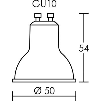  LPE LED GU10 4,5W/3000K BLC 