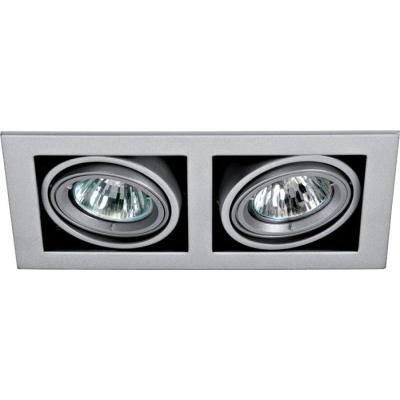  QUADRA 110/2 GRIS GU5,3 2X50W 