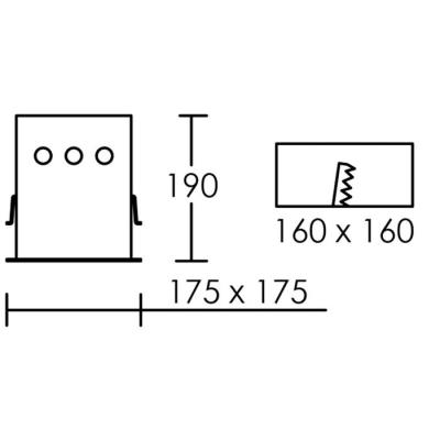  QUADRA 185/1 CORPS BLANC 