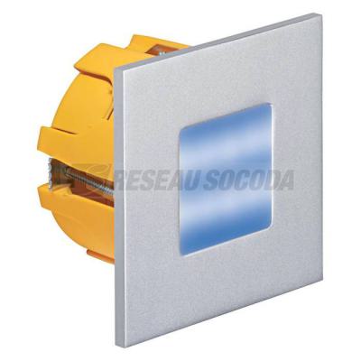  BALIZ 2 GRIS LED 1,8W/BLEU 