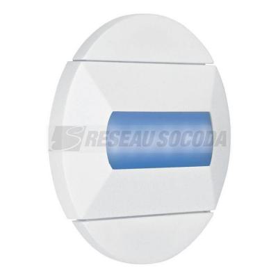  BALIZ BLANC LED 1,2W/BLEU 