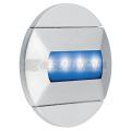  BALIZ GRIS LED 1,2W/BLEU 