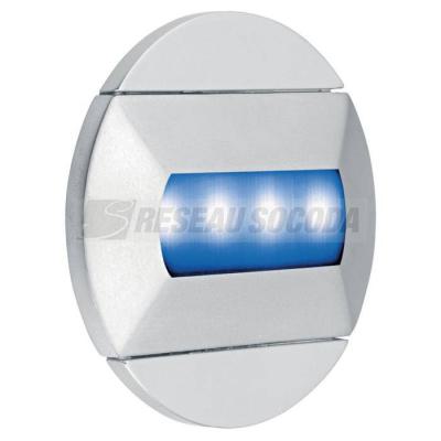  BALIZ GRIS LED 1,2W/BLEU 
