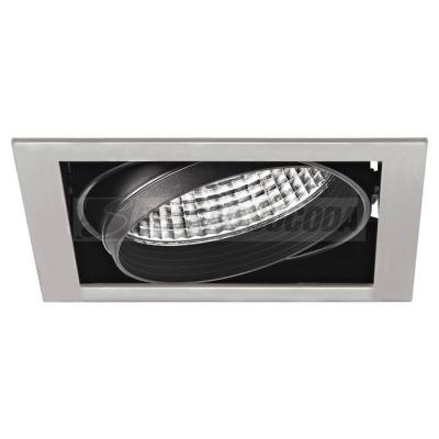  KIT QUADRA 1 GRIS LED 3000K 