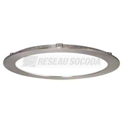  FLAT CCT 20 LED 3-4000K NICKEL 