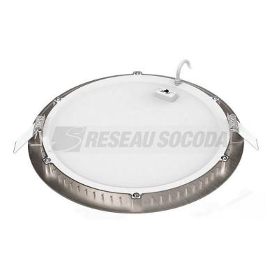  FLAT CCT 20 LED 3-4000K NICKEL 