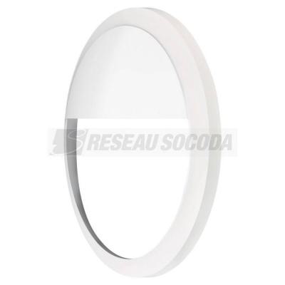  COLLERETTE RHEA 1/2 LUNE BLANC 