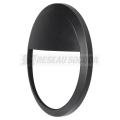  COLLERETTE RHEA 1/2 LUNE NOIR 