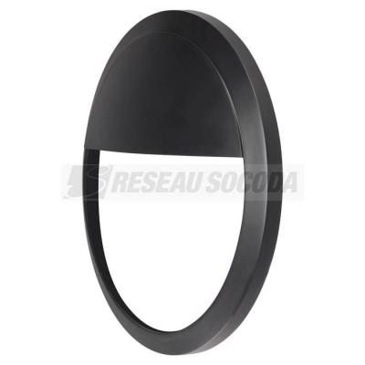  COLLERETTE RHEA 1/2 LUNE NOIR 