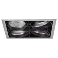  KIT QUADRA 4 GRIS LED 4000K 